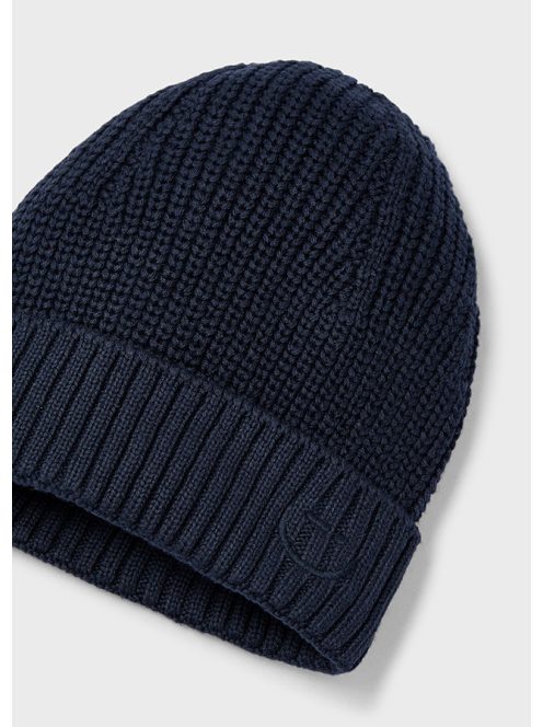 Mayoral, sötétkék,  fiú kötött sapka.