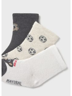 Mayoral baby fiú tavaszi zokni 3 pár