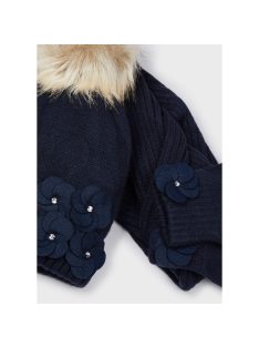 Lány sapka-sál-kesztyű szett