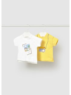 Newborn fiú 2db-os póló szett