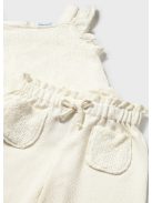 Mayoral baby fodros, csipkés szett