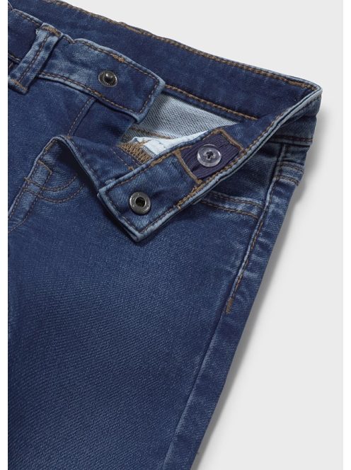 Mayoral, rugalmas, sötétkék slim fit farmer nadrág.