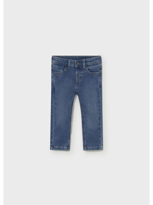 Mayoral, rugalmas, középkék, slim fit farmer nadrág.