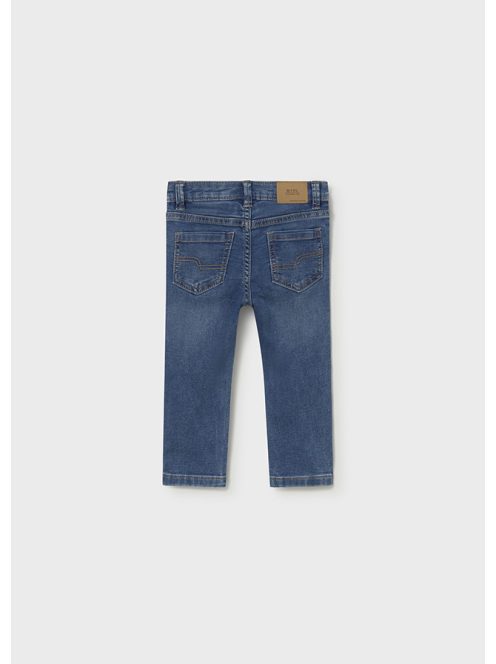 Mayoral, rugalmas, középkék, slim fit farmer nadrág.