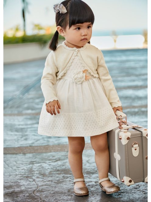 Baby lány ruha virággal.