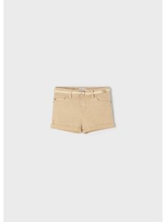 Mini lány short, drapp színű.