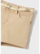 Mini lány short, drapp színű.
