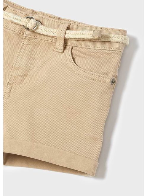 Mini lány short, drapp színű.