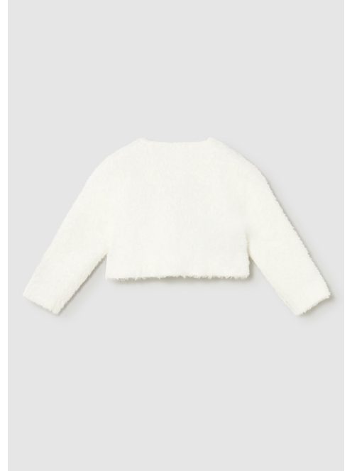 Mayoral, puha, rugalmas törtfehér bolero.