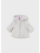 Szíves baby lány kifordítható kabát