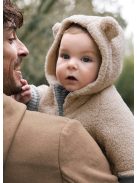 Mayoral, kifordítható, kapucnis kordbársony és bundás pulóver.