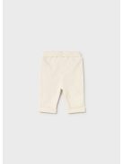 Mayoral, krémszínű, unisex, bordázott kisnadrág.