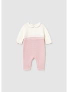 Gyönyörűen kidolgozott newborn kötött rugdalózó