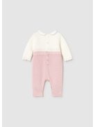 Gyönyörűen kidolgozott newborn kötött rugdalózó