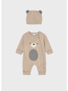 Mayoral, unisex kötött body - sapka szett.