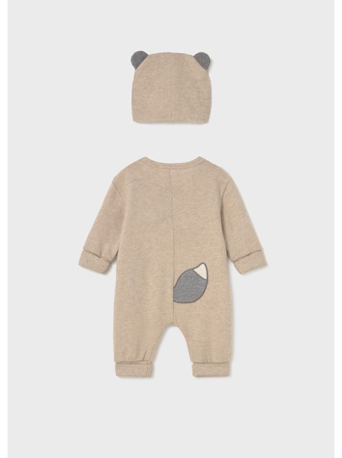 Mayoral, unisex kötött body - sapka szett.