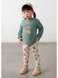   Mayoral baby lány kutyusos felső nadrággal és fejpánttal.