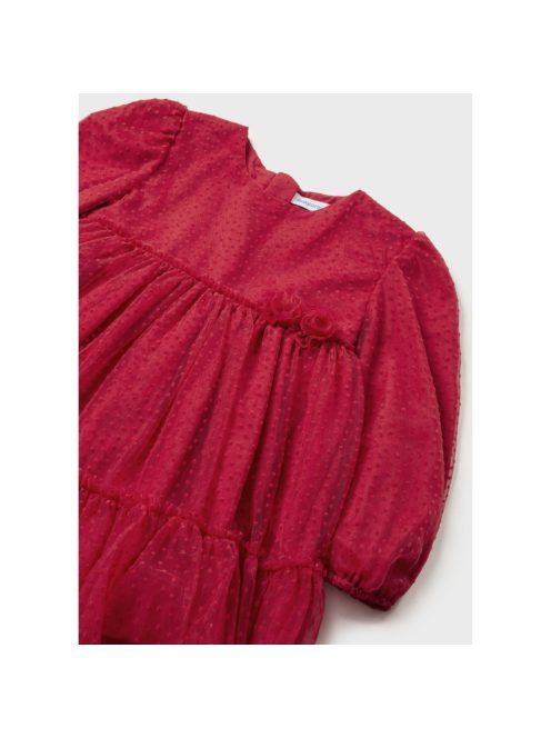 Baby lány alkalmi ruha piros