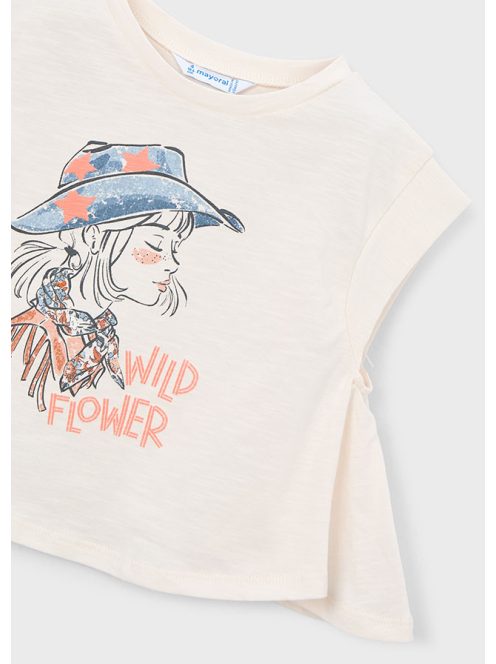 Mayoral, cowgirl nyomott mintás felső.