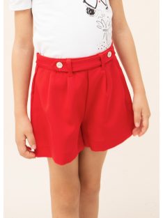 Mini lány rövidnadrág,piros.