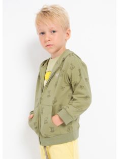 Mini fiú kardigán,zöld.