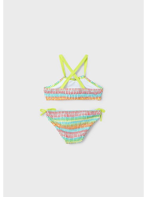 Mayoral, vidám, színes, keresztpántos bikini.