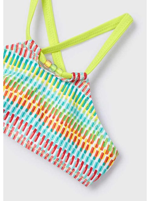 Mayoral, vidám, színes, keresztpántos bikini.