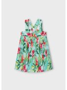 Mayoral,  Karibi hangulatú, pliszírozott, könnyed ruha, a nyári meleg napokra.