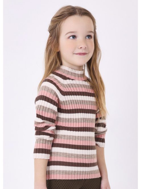 Mini lány csíkos pulóver.