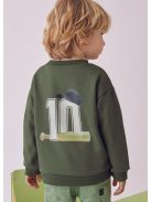 Mayoral mini fiú elöl-hátul baseball mintás pulóver
