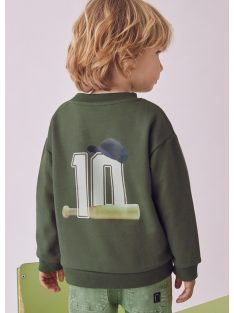 Mayoral mini fiú elöl-hátul baseball mintás pulóver