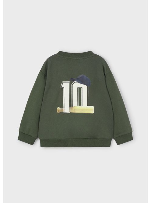 Mayoral mini fiú elöl-hátul baseball mintás pulóver