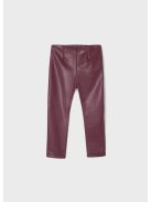 Mini lány műbőr leggings