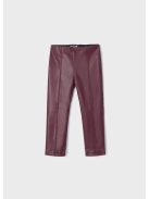 Mini lány műbőr leggings