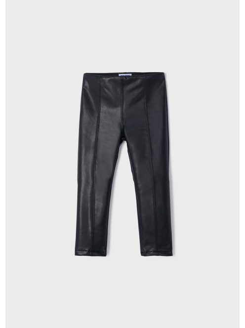 Mini lány leggings műbőr legging