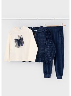 Mayoral, 3 részes csinos, bársony tréning szett.