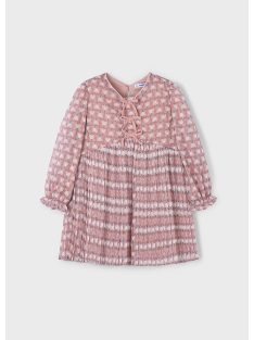 Mayoral, enyhén csillogó, könnyed, plisszírozott ruha.