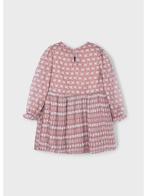 Mayoral, enyhén csillogó, könnyed, plisszírozott ruha.