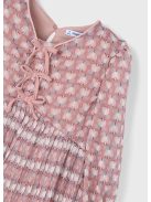 Mayoral, enyhén csillogó, könnyed, plisszírozott ruha.