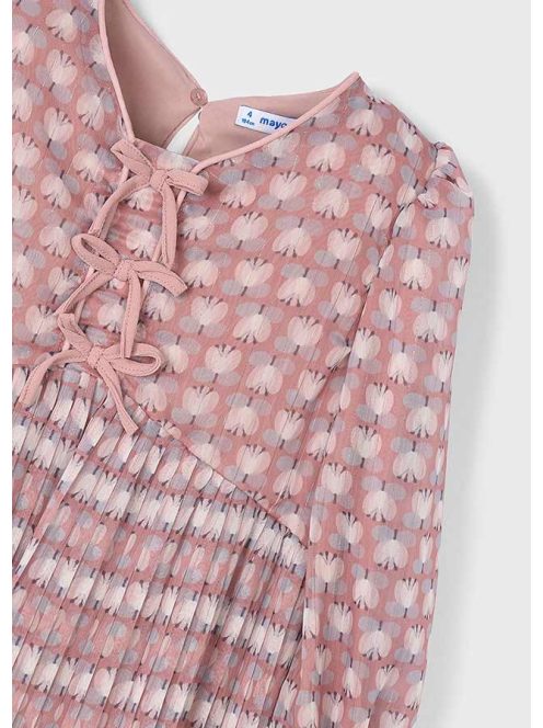 Mayoral, enyhén csillogó, könnyed, plisszírozott ruha.