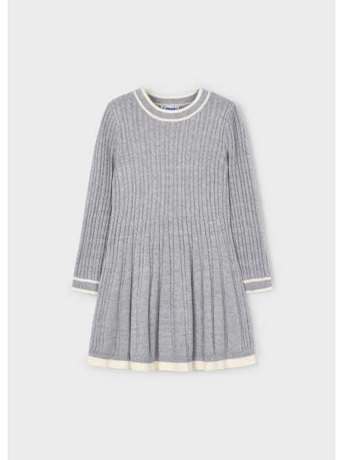 Mayoral extra rugalmas szürke színű kötött ruha