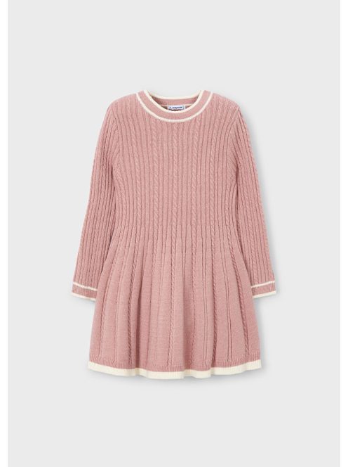 Mayoral extra rugalmas púder színű kötött ruha