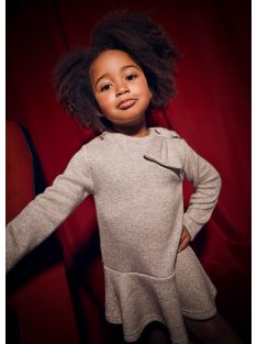 Mayoral különleges , csillogós, masnis mini lány ruha