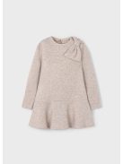 Mayoral különleges , csillogós, masnis mini lány ruha