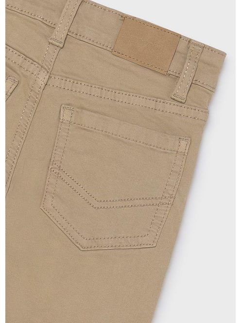 Mayoral mini fiú, slim fit, drapp nadrág.