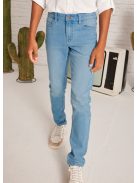 Mayoral, tavaszi slim fit farmernadrág, állítható derékkal.