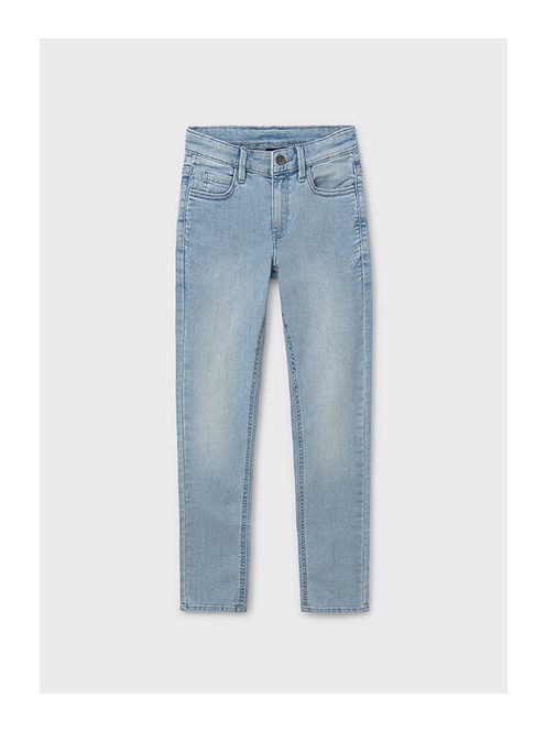 Mayoral, tavaszi slim fit farmernadrág, állítható derékkal.