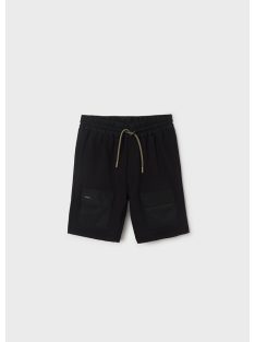 Tini fiú pamut bermuda.