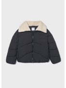 Mayoral, szőrmegalléros, steppelt télikabát.