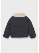 Mayoral, szőrmegalléros, steppelt télikabát.